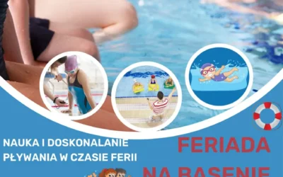 Zajęcia basenowe w czasie ferii