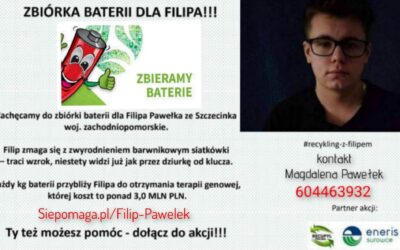 FILIPOWI POMAGAMY I BATERIE DLA NIEGO ZBIERAMY…