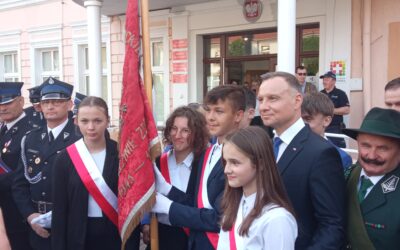 Udział pocztu w wizycie Prezydenta w Połczynie-Zdroju